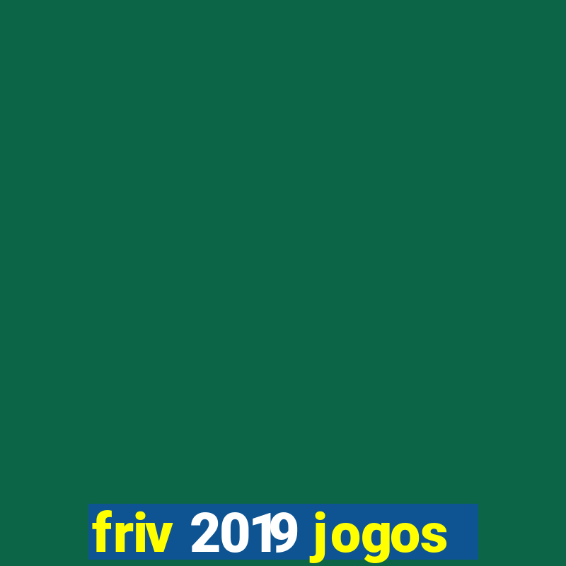 friv 2019 jogos