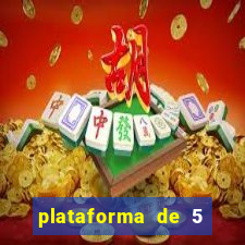 plataforma de 5 reais fortune tiger