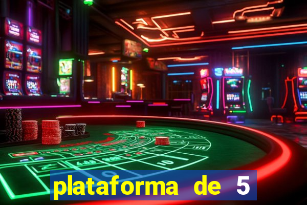 plataforma de 5 reais fortune tiger