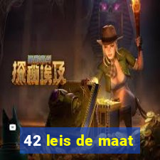 42 leis de maat