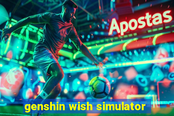 genshin wish simulator