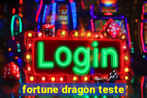 fortune dragon teste