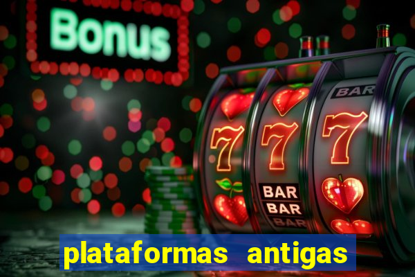 plataformas antigas de jogos