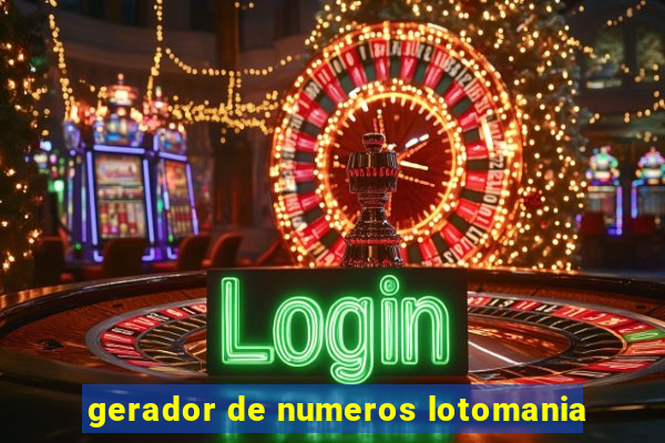 gerador de numeros lotomania