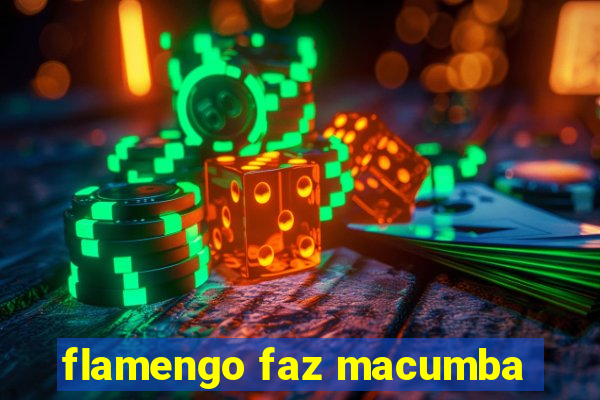 flamengo faz macumba