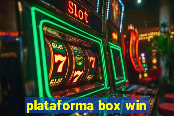 plataforma box win