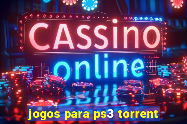 jogos para ps3 torrent