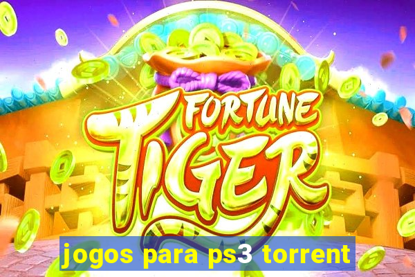 jogos para ps3 torrent