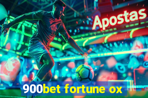 900bet fortune ox