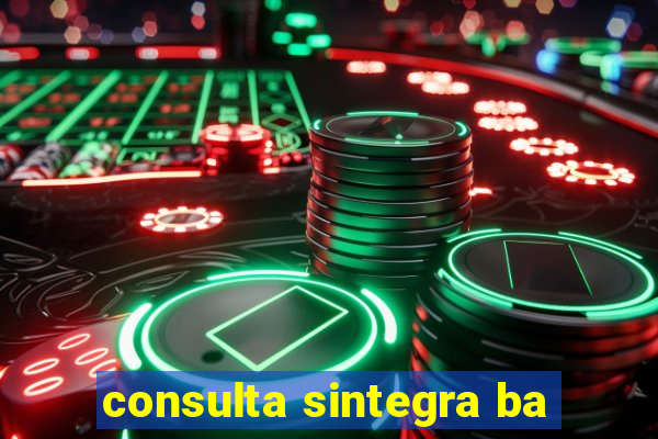 consulta sintegra ba