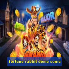 fortune rabbit demo sonic