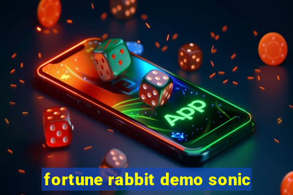 fortune rabbit demo sonic