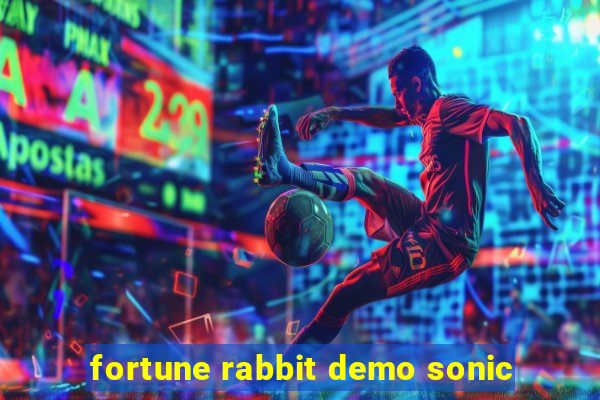 fortune rabbit demo sonic