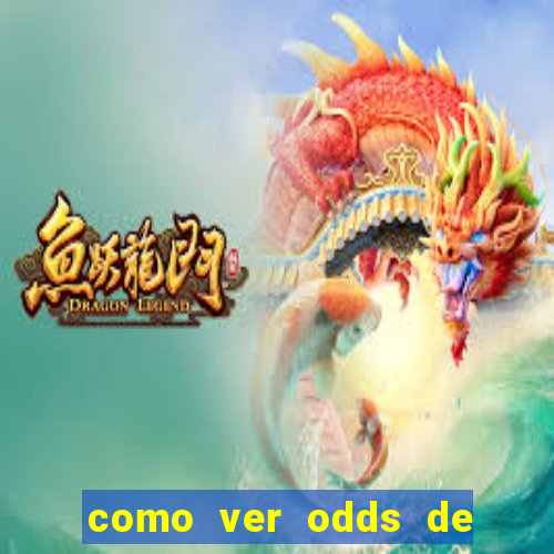 como ver odds de jogos passados