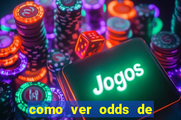 como ver odds de jogos passados