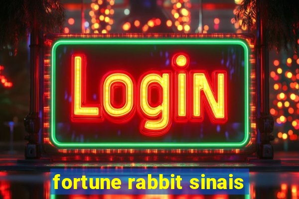 fortune rabbit sinais