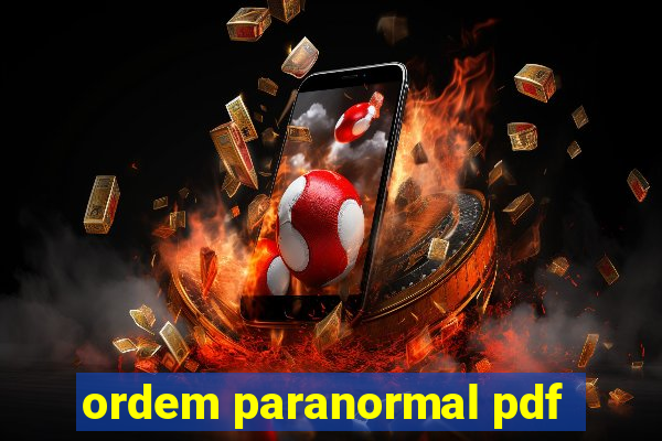 ordem paranormal pdf