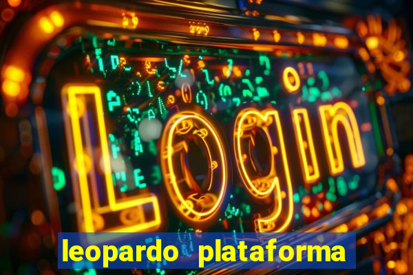 leopardo plataforma de jogos