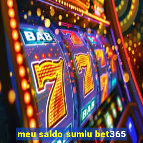 meu saldo sumiu bet365