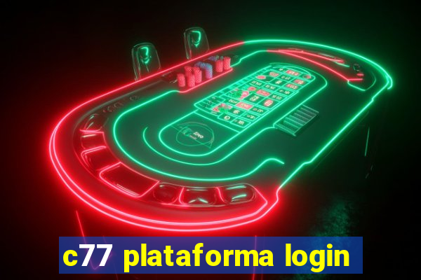 c77 plataforma login