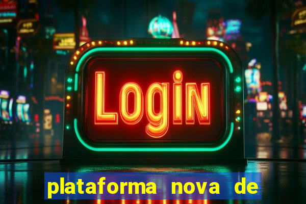 plataforma nova de 3 reais