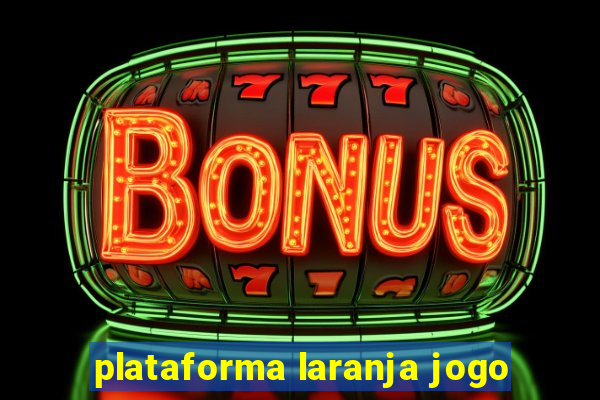 plataforma laranja jogo