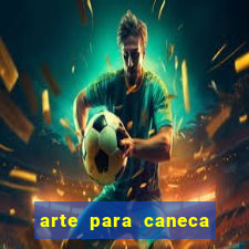 arte para caneca botafogo png