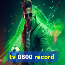 tv 0800 record