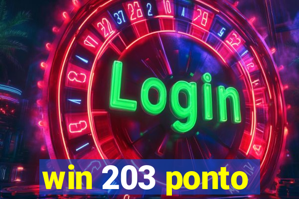 win 203 ponto