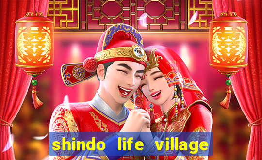 shindo life village blaze private server codes