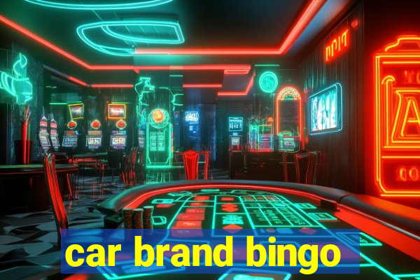 car brand bingo