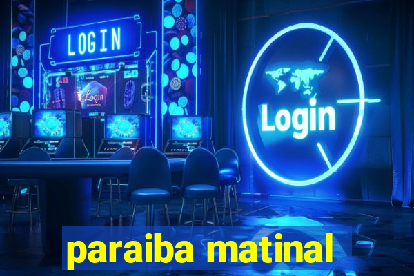 paraiba matinal