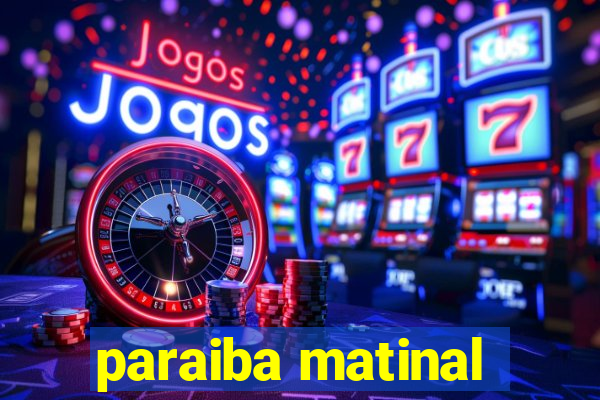 paraiba matinal