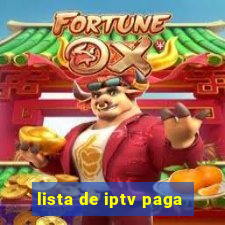 lista de iptv paga