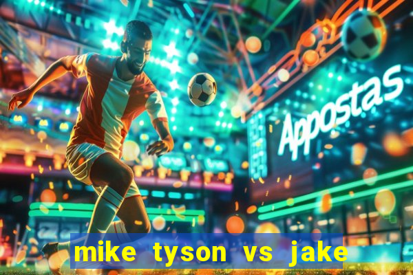 mike tyson vs jake paul assistir online