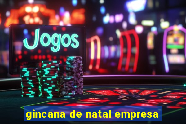 gincana de natal empresa