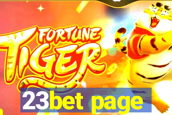 23bet page