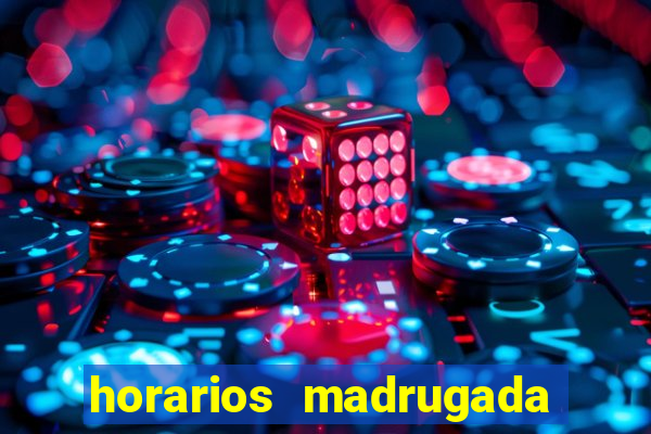 horarios madrugada fortune tiger