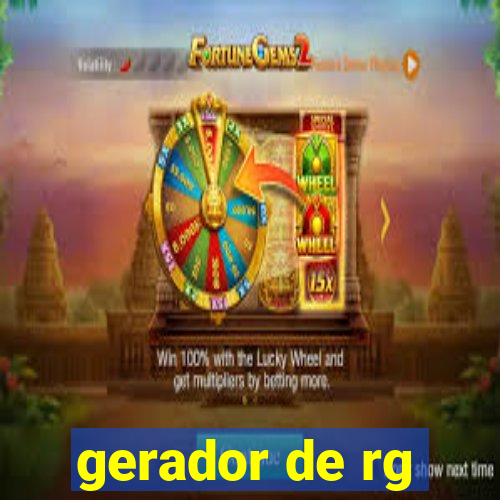 gerador de rg