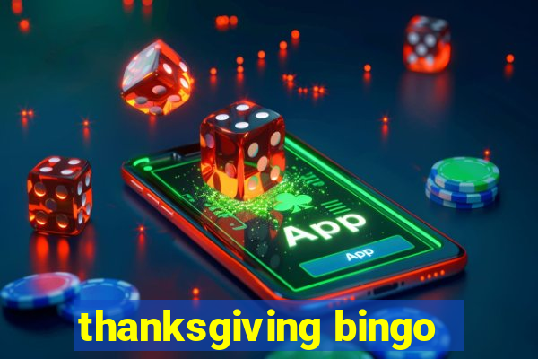 thanksgiving bingo