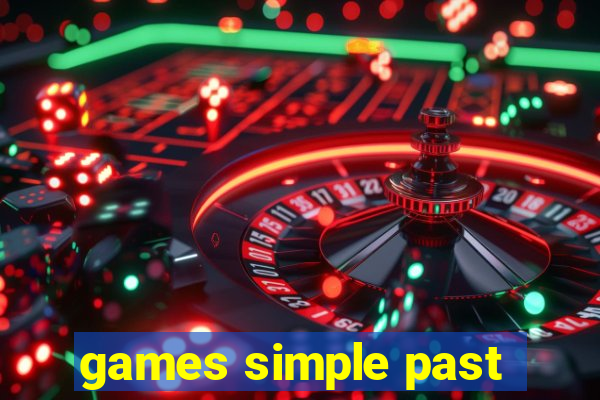 games simple past