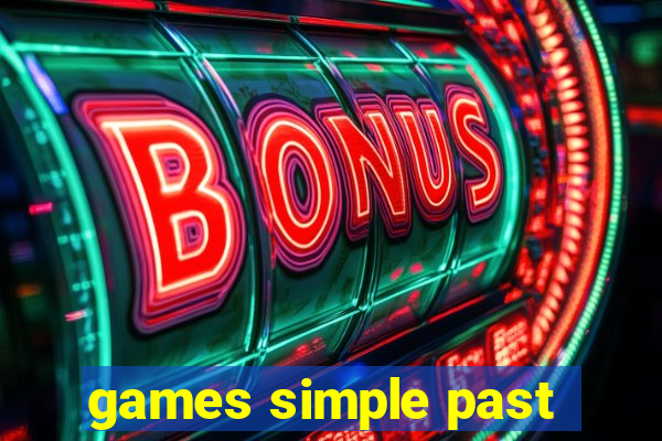 games simple past