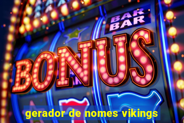 gerador de nomes vikings