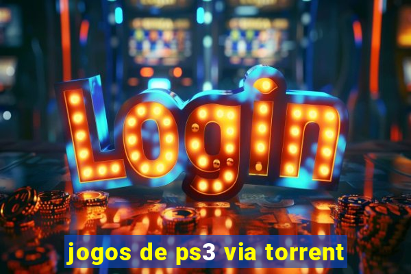 jogos de ps3 via torrent