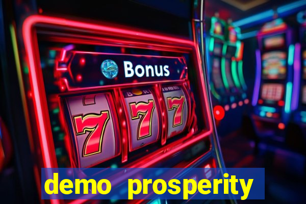 demo prosperity fortune tree pg soft