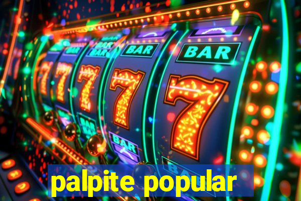 palpite popular