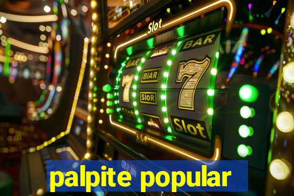 palpite popular