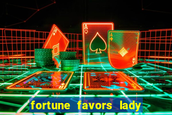 fortune favors lady nikuko legendado pt br