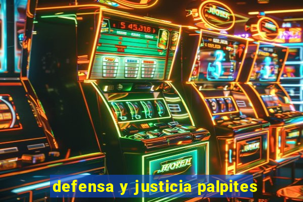 defensa y justicia palpites