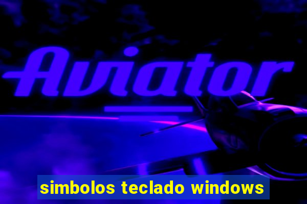 simbolos teclado windows